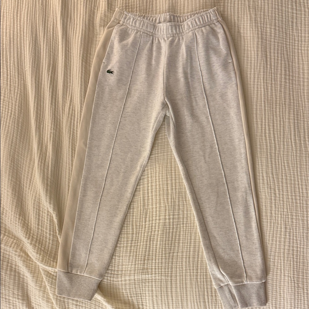 Lacoste Kids Light Gray Sweatpants